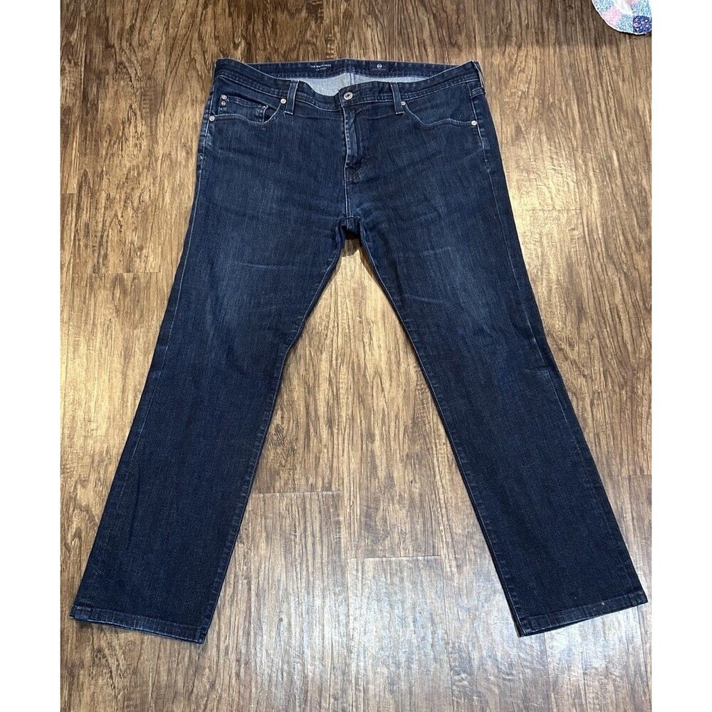 Adriano Goldschmied AG Jeans Mens 38x34 Blue The Matchbox Slim Straight